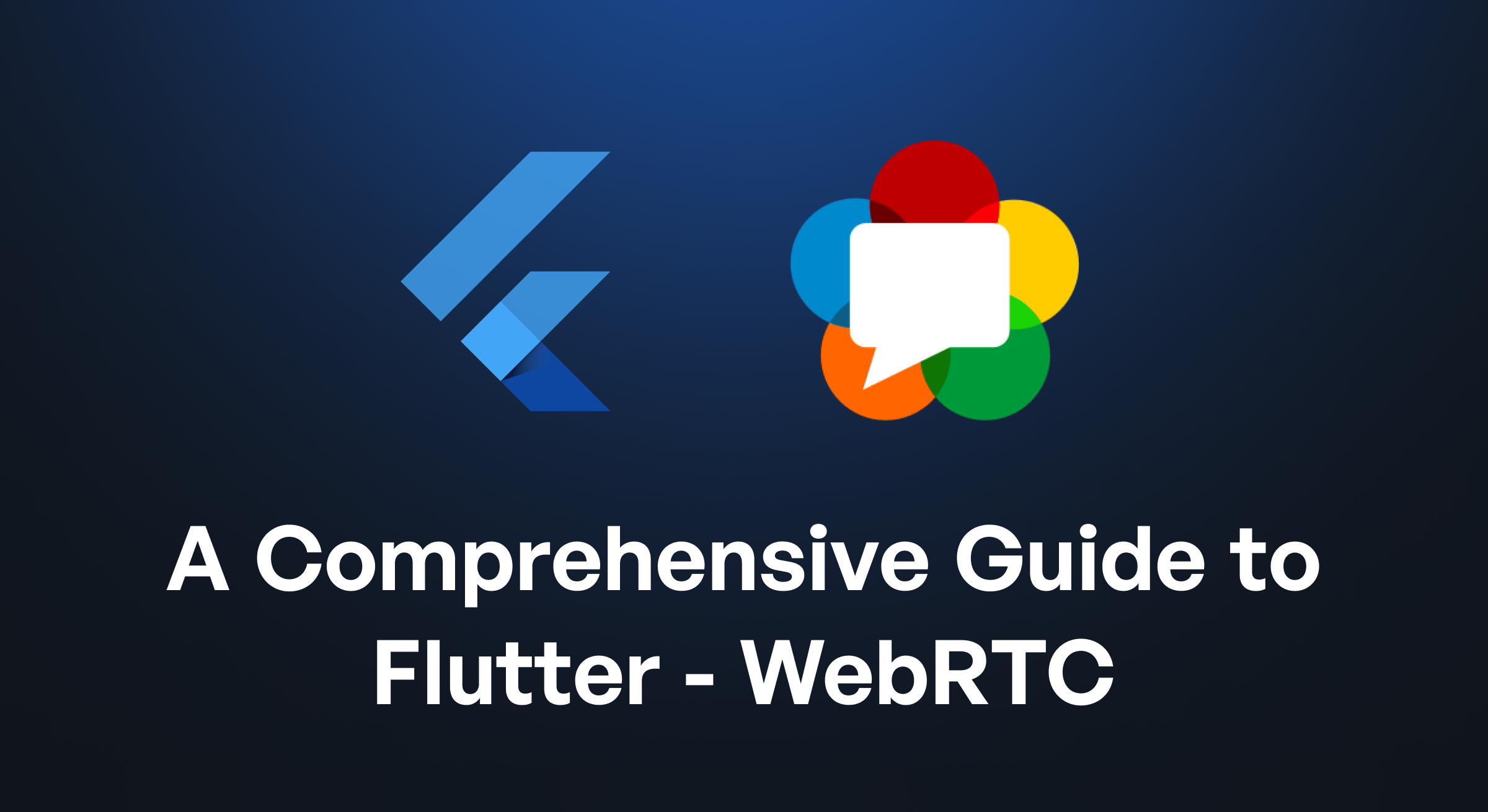 Flutter WebRTC | Cover Image