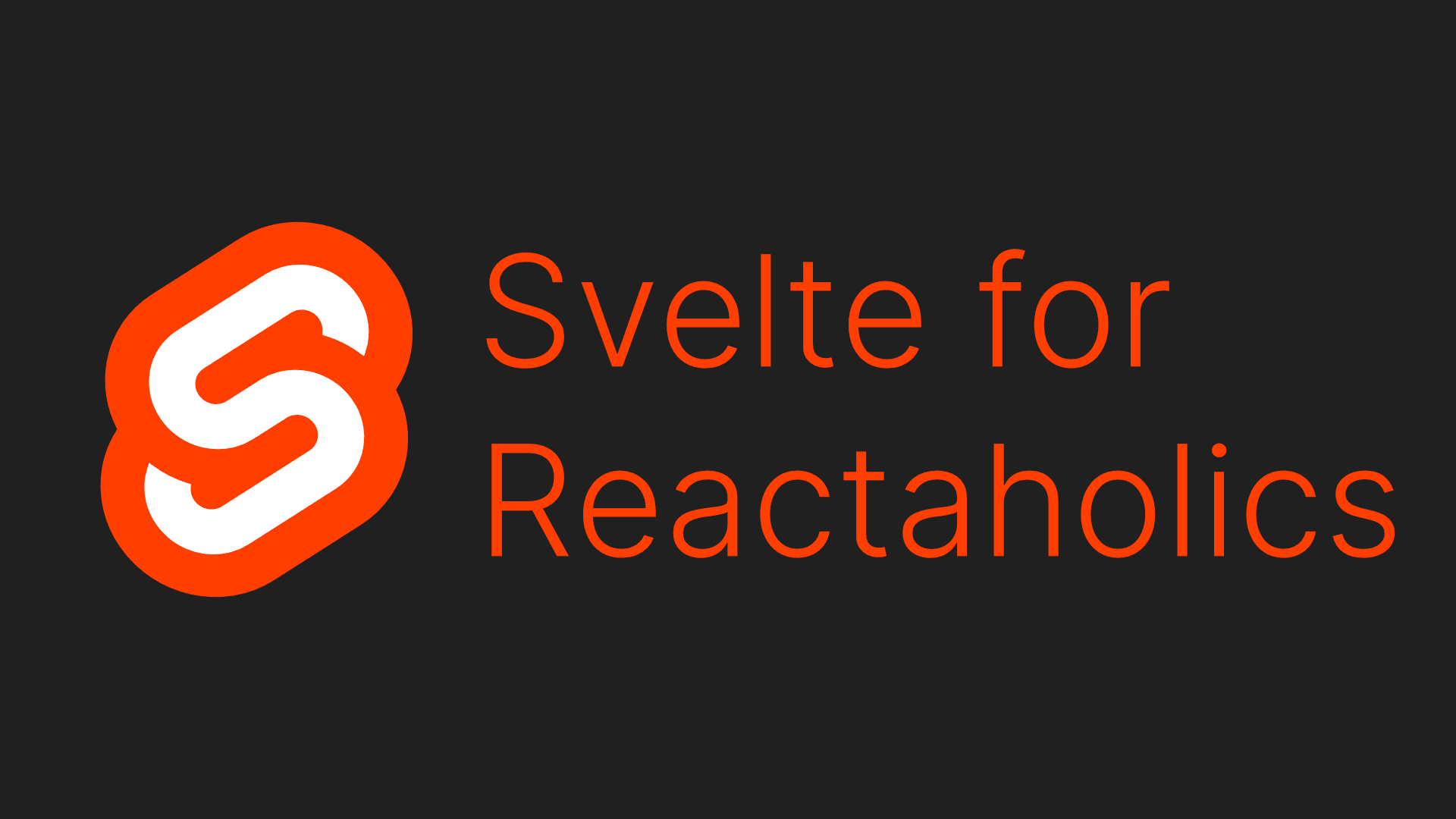 Svelte Guide For React Developers | Cover Image