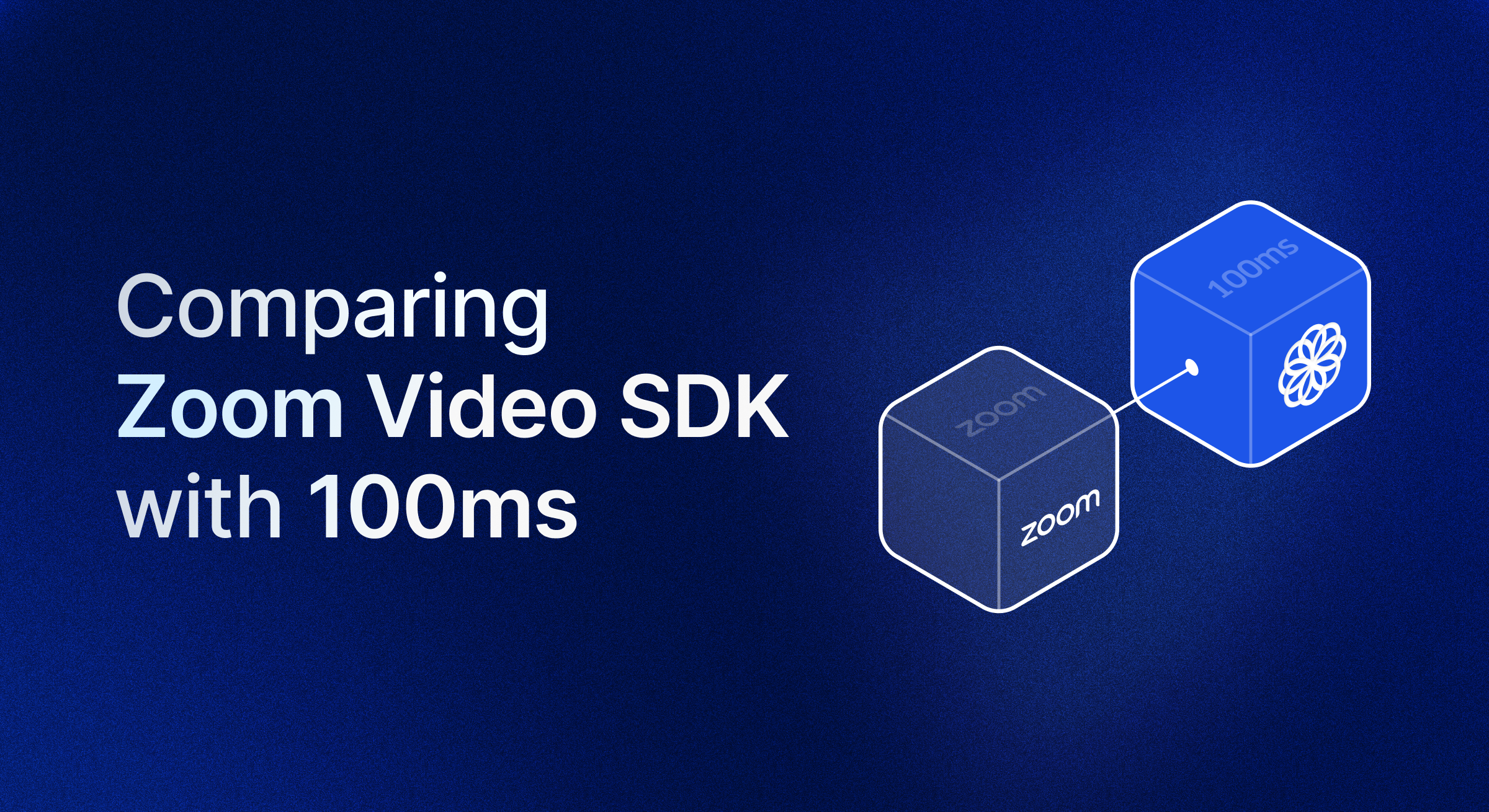 Zoom Video JS SDK vs 100ms