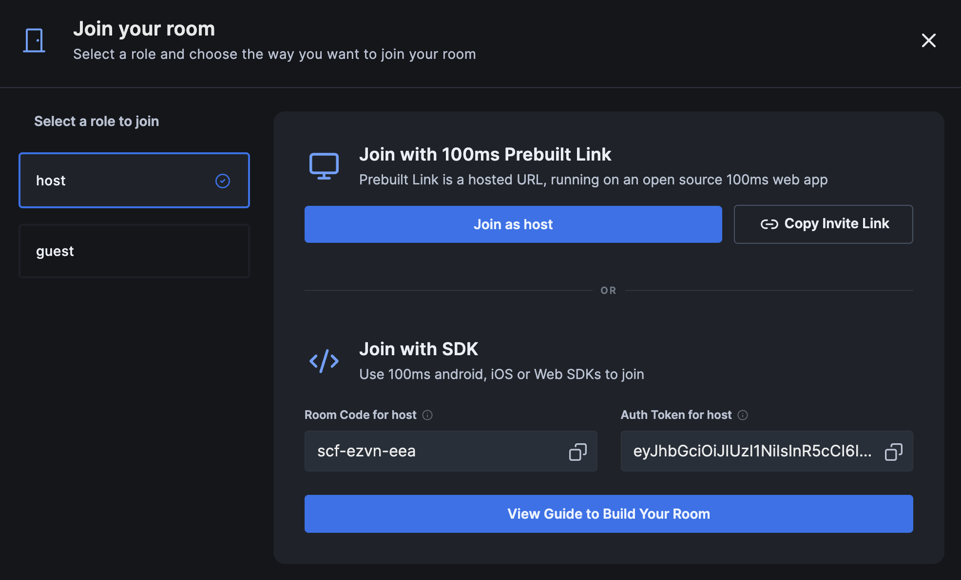 JoinRoomModal